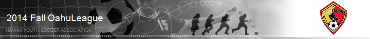 2014 Fall OahuLeague banner